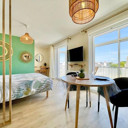 Le Phare Ouest - 80 M De La Mer - Vue Ocean Sur Le Balcon - Entierement Renove - Internet Haut Debit - Nouveau Ploemeur Eksteriør bilde