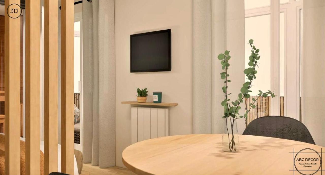 Le Phare Ouest - 80 M De La Mer - Vue Ocean Sur Le Balcon - Entierement Renove - Internet Haut Debit - Nouveau Ploemeur Eksteriør bilde